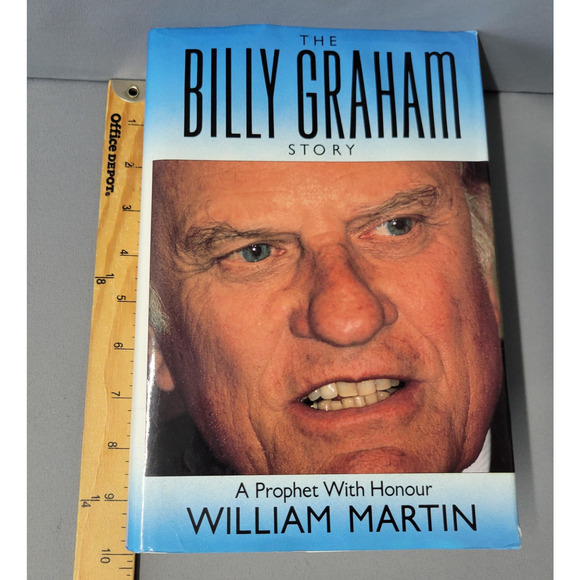 Vintage The Billy Graham Story William Martin 1992 Hardcover Biography Religion - Picture 11 of 15